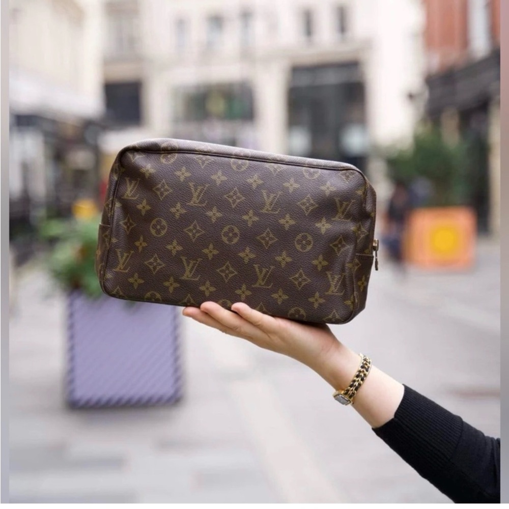 ✅AUTHENTIC LV BAG 2WAYSCLUTCH 872NO - Picture 3 of 12